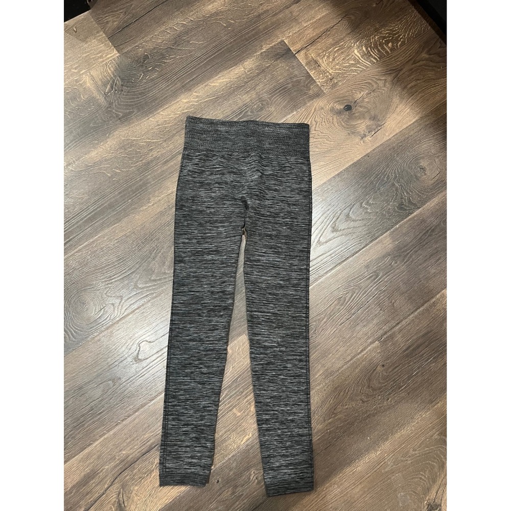Maurice's Womens Leggings Black Heathered S M‎ Small Medium